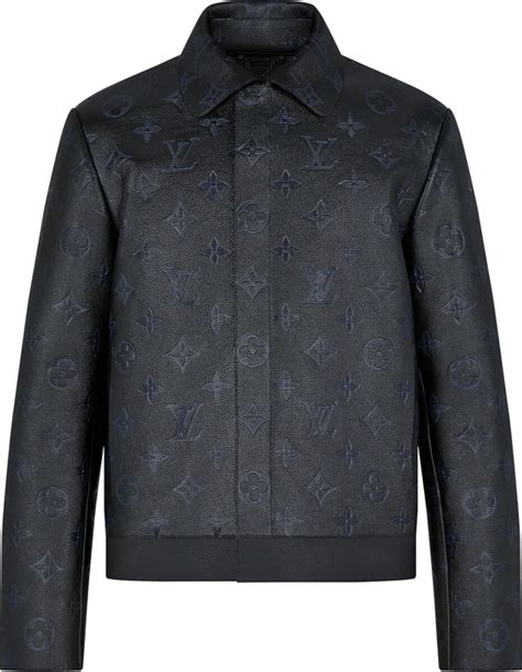 louis vuitton black and white jacket|louis vuitton black leather jacket.